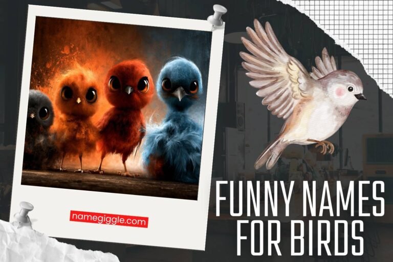 funny names for birds
