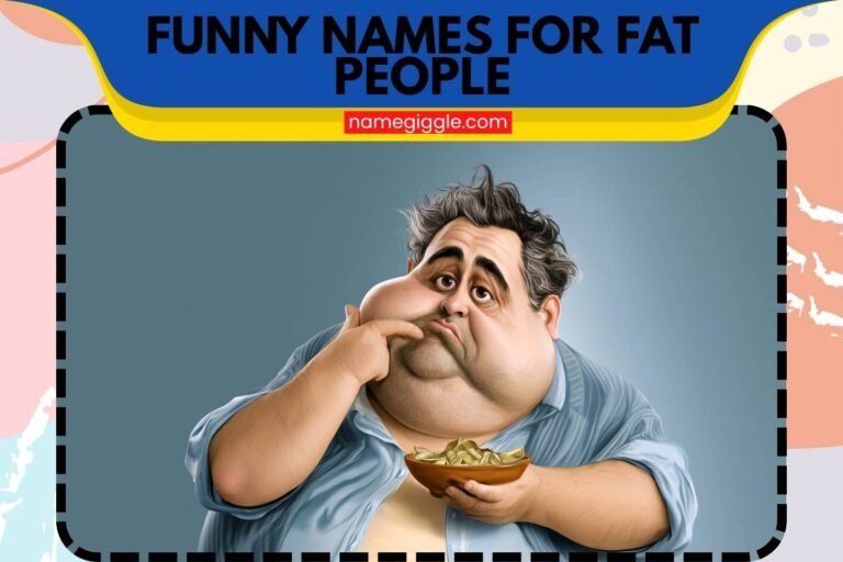 funny names for fat people