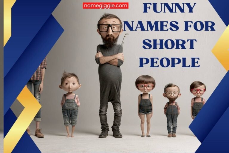 funny names for short people