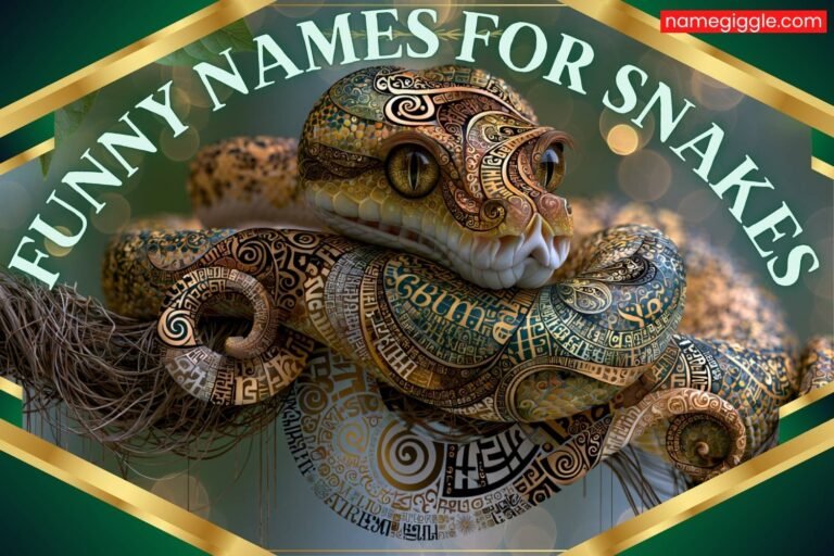 funny names for snakes