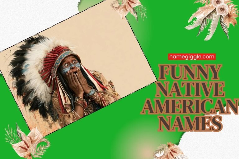 funny native american names