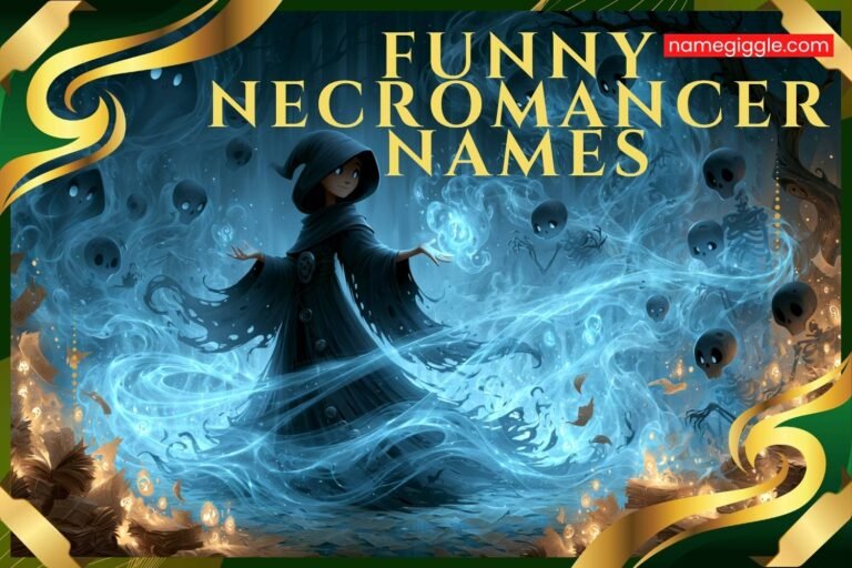 funny necromancer names