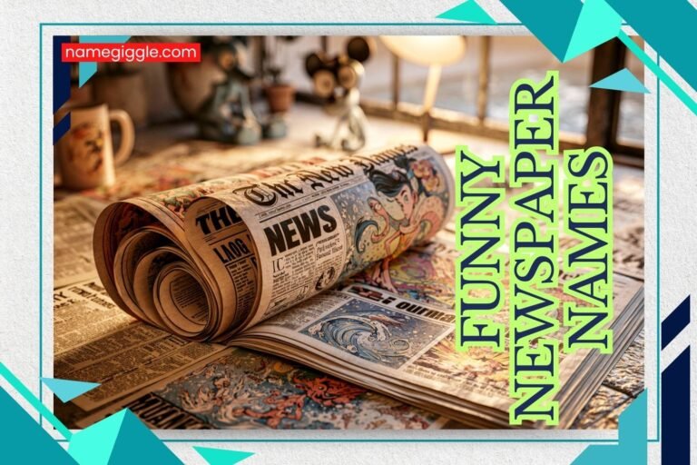 funny newspaper names