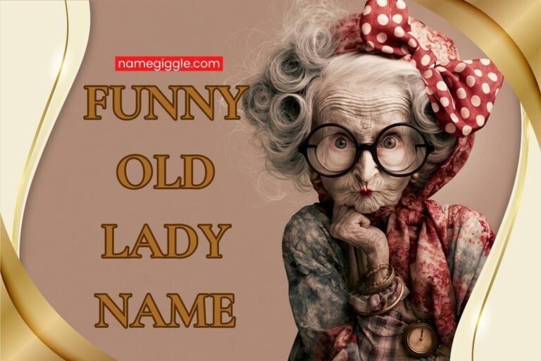 funny old lady names