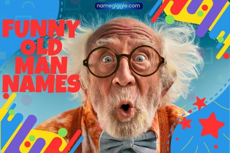 funny old man names