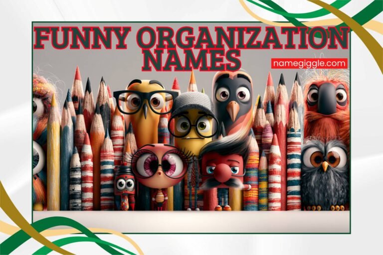 funny organization names