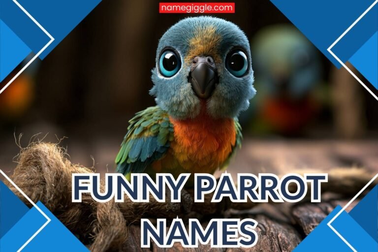 funny parrot names