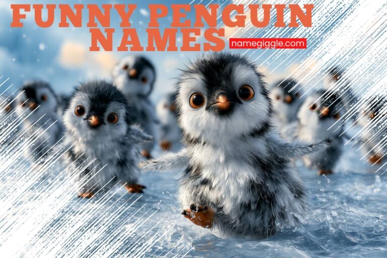 funny penguin names
