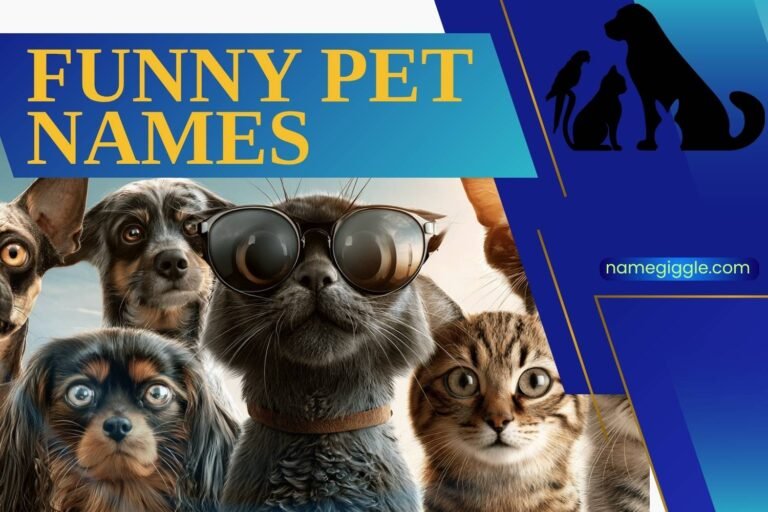 funny pet names