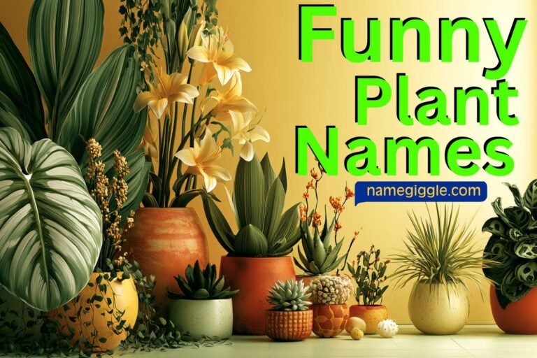 funny plant names
