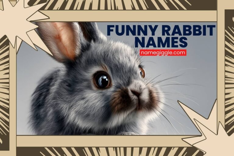 funny rabbit names