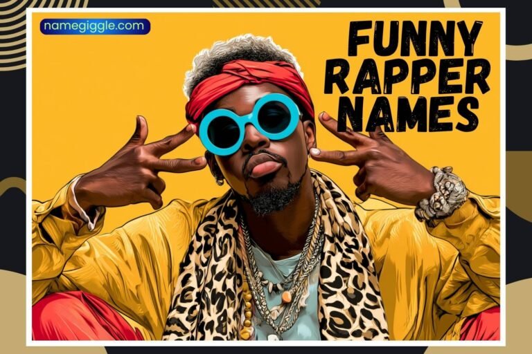 funny rapper names