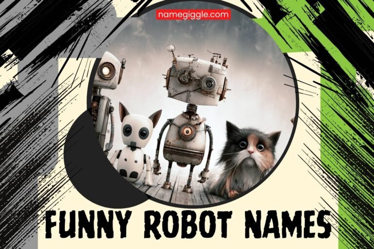 funny robot names