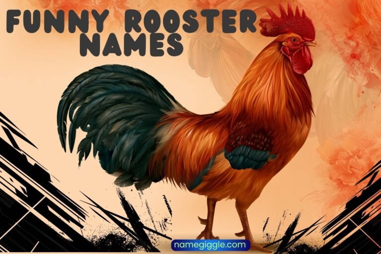 funny rooster names