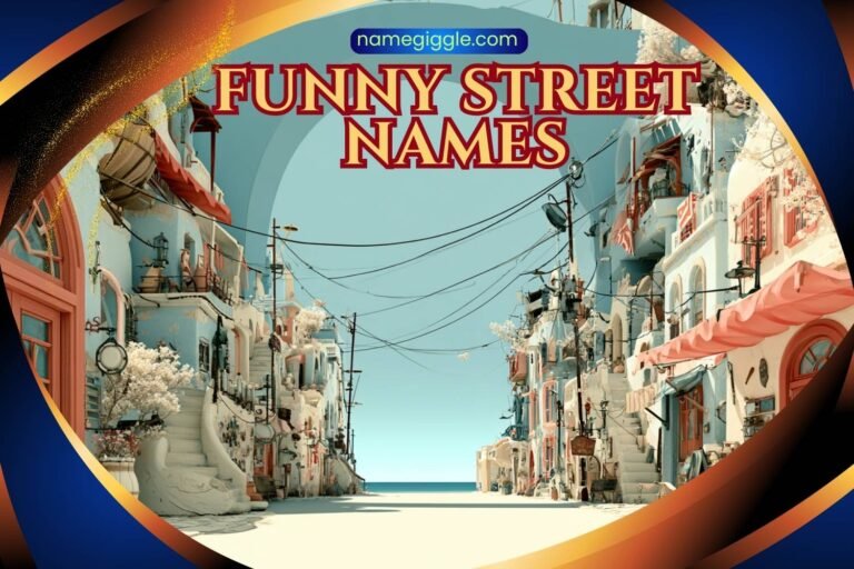 funny street names