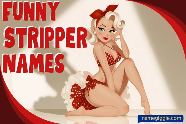 funny stripper names