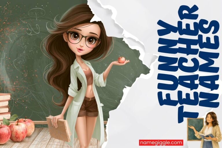 funny teacher names