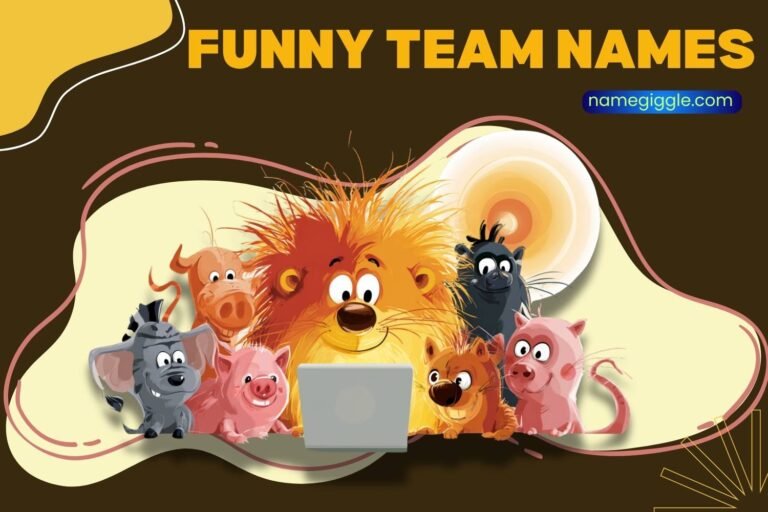 funny team names