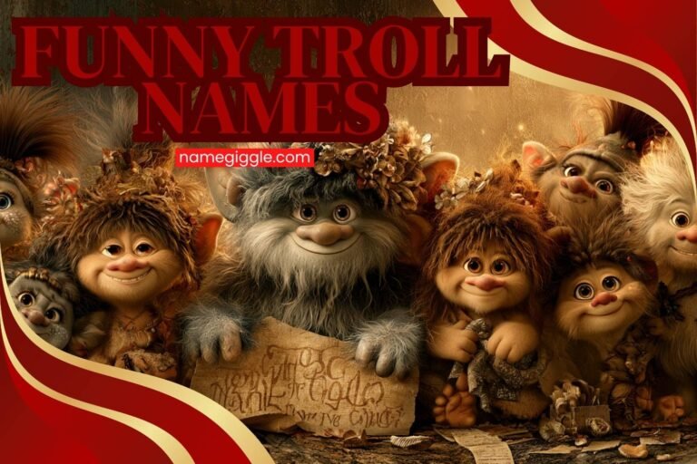 funny troll names