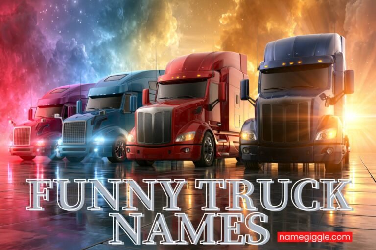 funny truck names