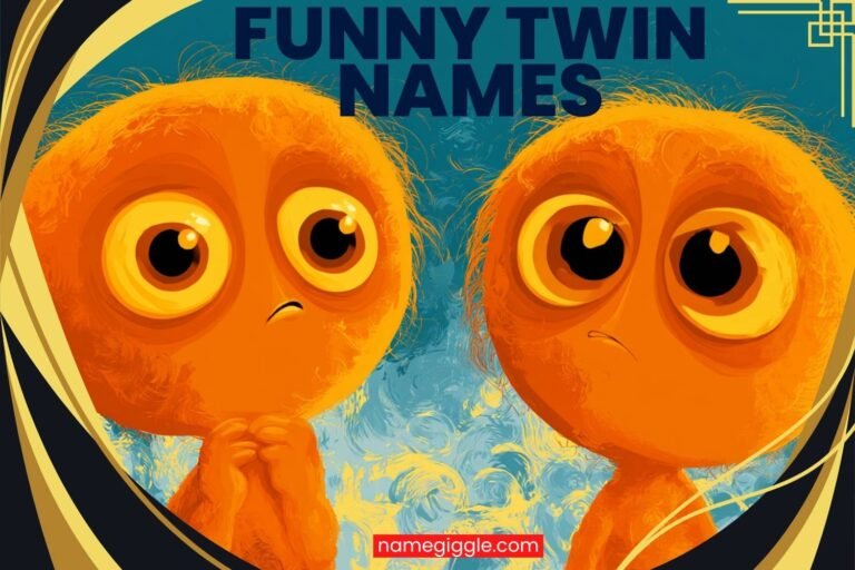 funny twin names