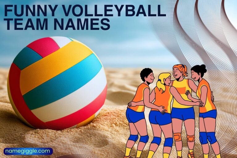 funny volleyball team names