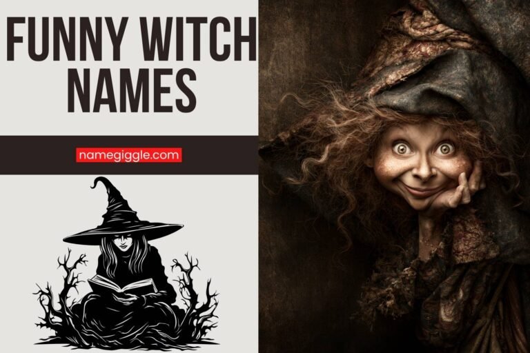 funny witch names