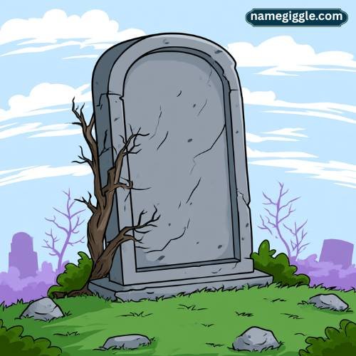 Clever Gravestone Names