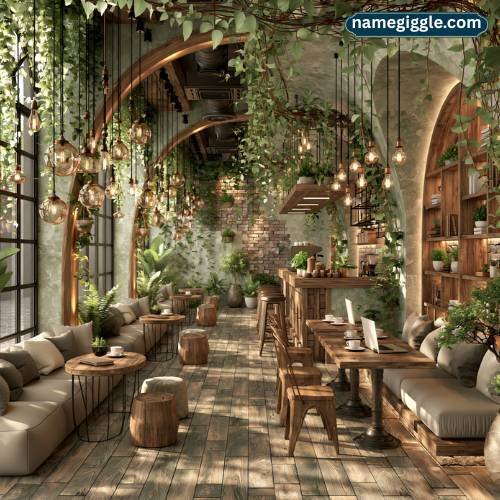 Cozy Coffee Shop Names with Funny Touch