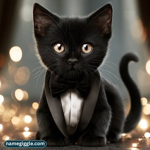 Cute Funny Black Cat Names