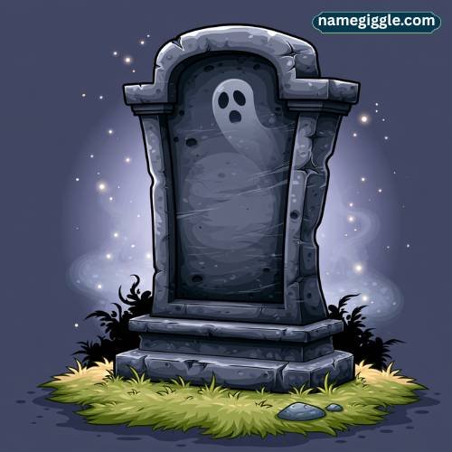 Cute Funny Gravestone Names