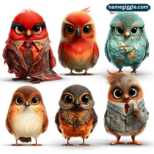 Cute Funny Names for Birds