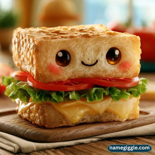 Cute Funny Sandwich Names