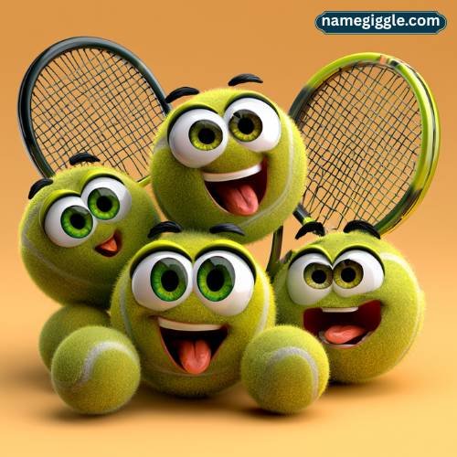 Cute Funny Tennis Team Names