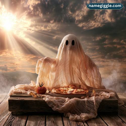 Food Inspired Funny Ghost Names