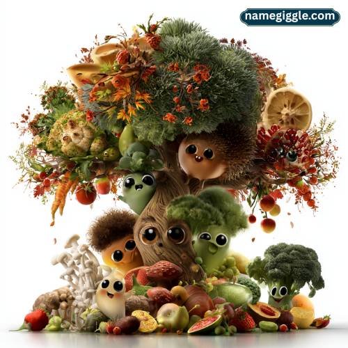 Food Inspired Funny Tree Names