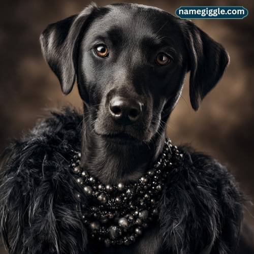 Funny Black Dog Names for Female Dogs