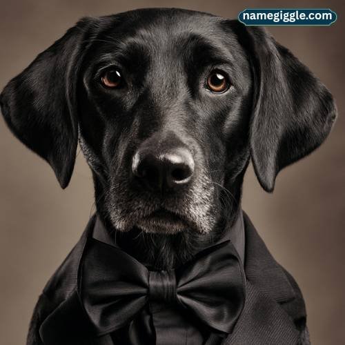 Funny Black Dog Names for Male Dogs