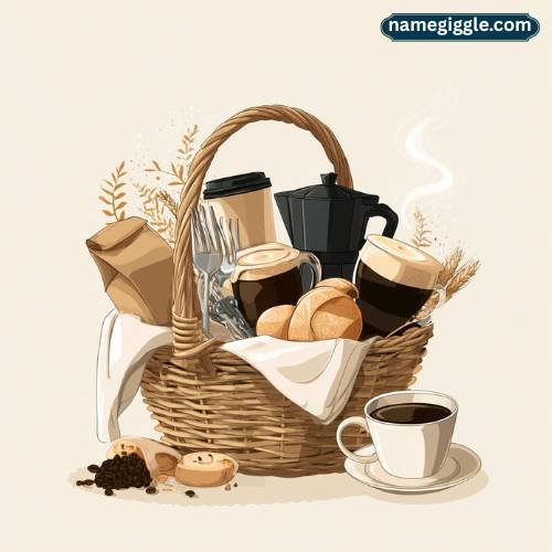 Funny Coffee and Tea Raffle Basket Names