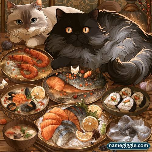 Funny Food Names for Cats