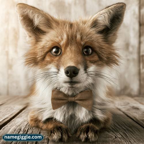 Best Funny Fox Names