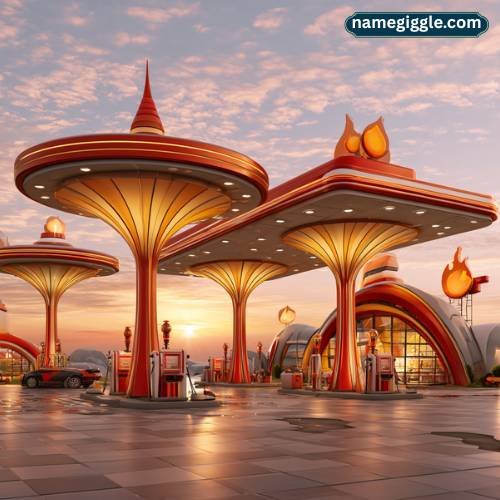 Funny Gas Station Names