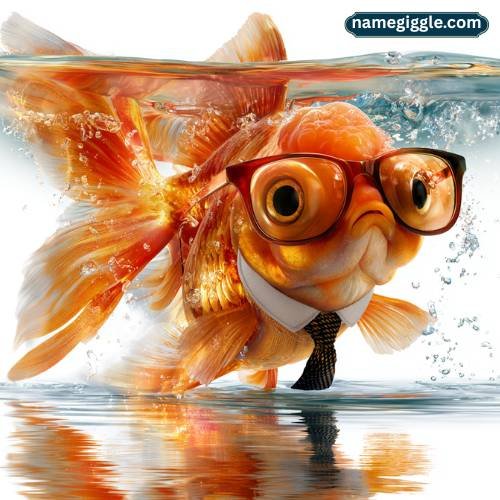 Funny Goldfish Names for Male Fish