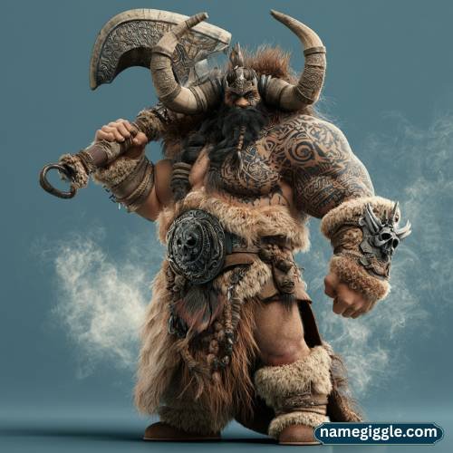 Funny Male Barbarian Names