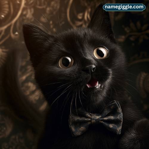 Funny Names for Black Cats