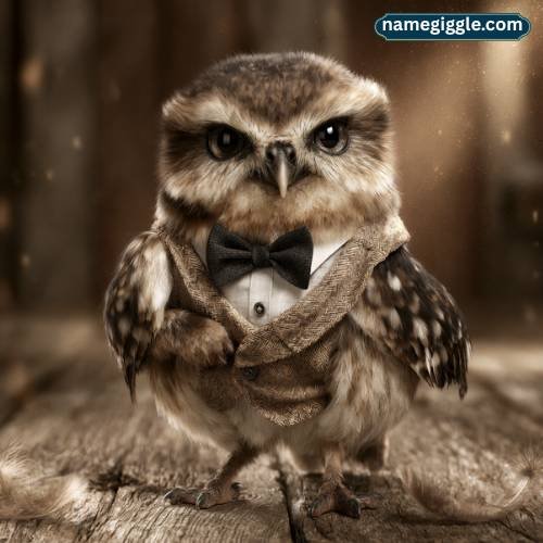 Funny Names for Male Owls