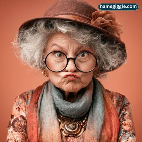 Funny Old Lady Names for Grandmas