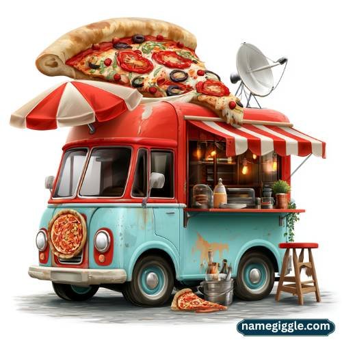 Funny Pizza Food Truck Names