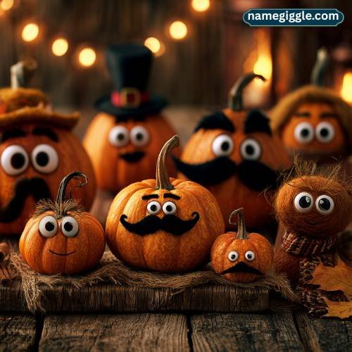 Funny Pumpkin Inspired Names