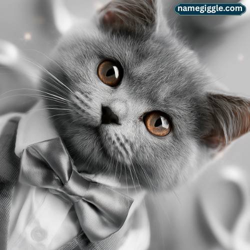 Male Funny Grey Cat Names